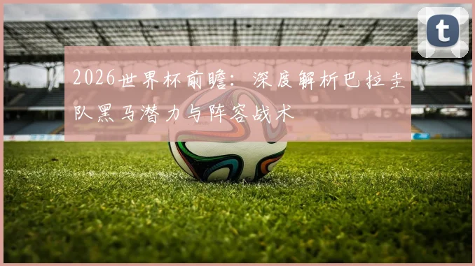 2026世界杯前瞻:深度解析巴拉圭队黑马潜力与阵容战术